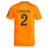 Conjunto (Camiseta+Pantalón Corto) Real Madrid Carvajal 2 Segunda Equipación 2024-25 - Niño